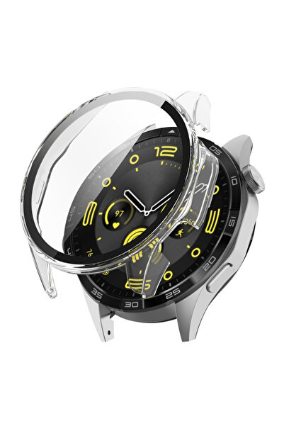 Techsuit Προστασία για Huawei Watch 46 χιλ., Techsuit, Πλαστικό, Διαφανές