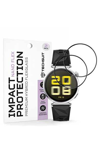 Techsuit Huawei Watch 41 mm Θήκη, Techsuit, Πλαστικό, Μαύρο