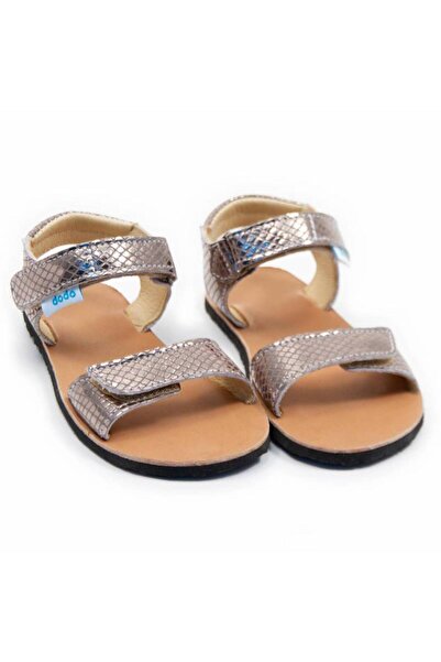 DODO SHOES Sandale copii barefoot Luna, Culoare Shimmer Limited, piele natura...