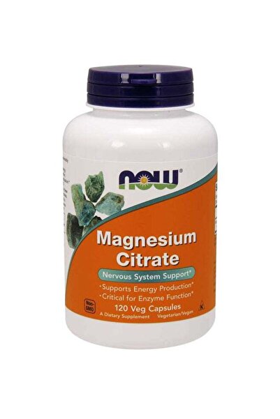 Now Foods Magnesium Citrate 120 veg Capsules