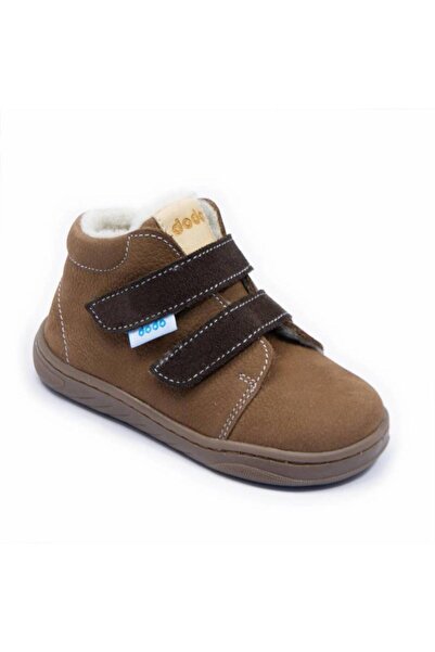 DODO SHOES Ghetute copii Thermo wool impermeabil, Culoare Cinnemon, piele nat...