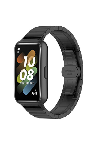 Techsuit Curea pentru Garmin Watch, Techsuit, Steel, Black