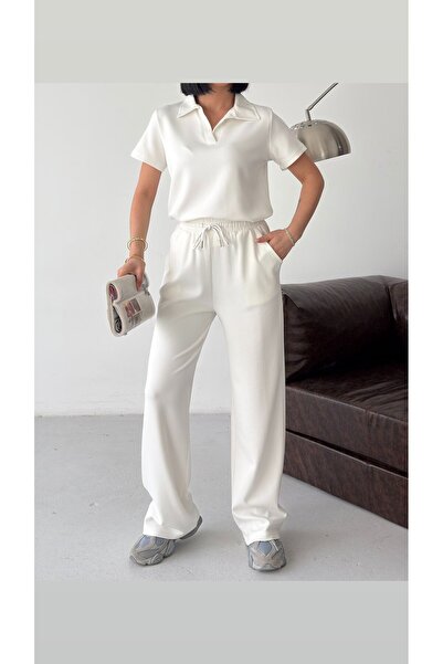 Tarzımızbir Φόρμα με γιακά πόλο. Ύφασμα τύπου "τακάλι " από μοντάλ "