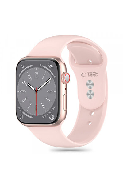 Tech-Protect Θήκη για Apple Watch, Tech-Protect, Σιλικόνης, Ροζ