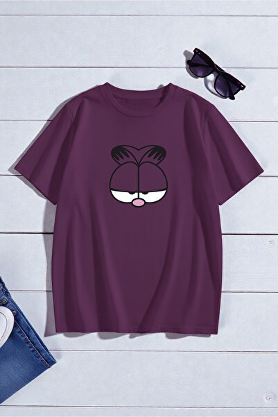 uyguntarz Unisex Garfield Baskılı T-shirt