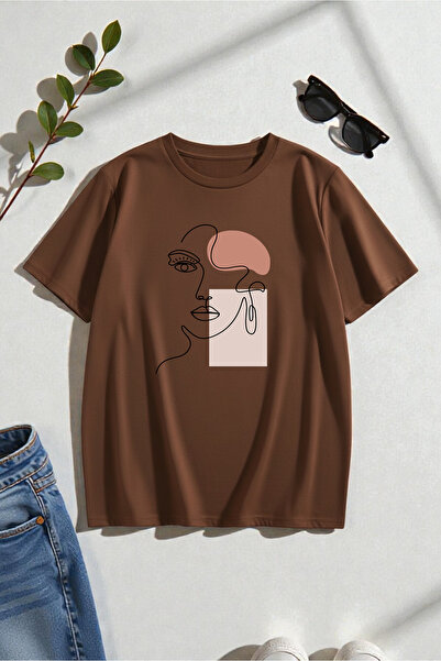 uyguntarz Unisex Love Me More Baskılı Tasarım Tişört - 2'li Eşofman Takımı