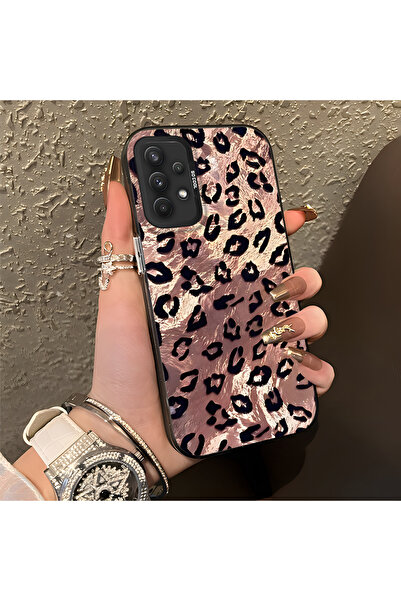 CASEVIBE Samsung Galaxy A32 4G Uyumlu Leopar desenli, darbelere dayanıklı kor...