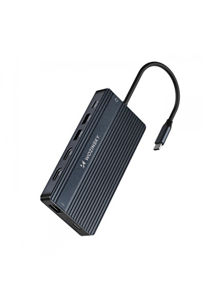 WZK Διανομέας USB-C Wds03y5s, 1 x USB-A 3.1 - 2 x USB-A - 5 x USB-C - 2 x HDM...