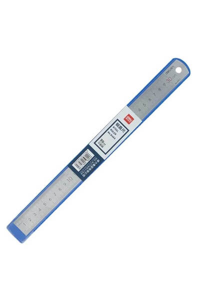 Deli Μεταλλικός Χάρακας 30cm Deli