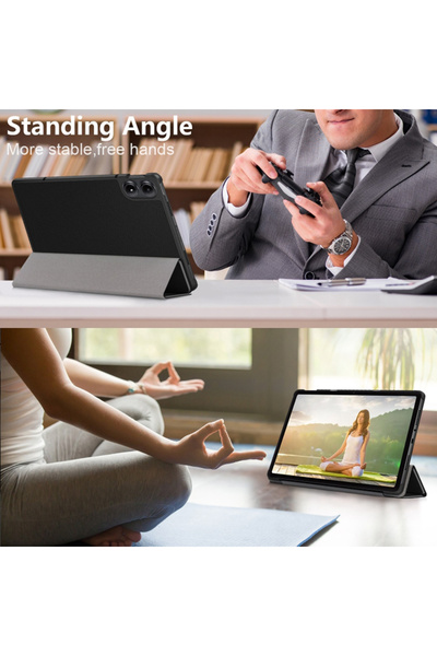 CLICK Techsuit - FoldPro - Xiaomi Redmi Pad Pro/ Redmi Pad Pro 5G/ Poco Pad - Black, protectie antisoc