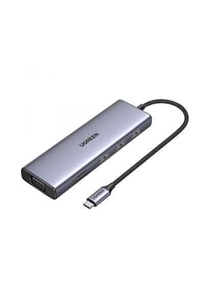 OEM Διανομέας USB-C UGREEN Cm498 (15600), 3 x USB-A 3.0 - 1 x USB-C - 1 x HDM...