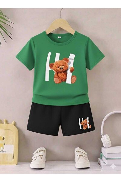 Nice Clothes ΚΑΛΟΚΑΙΡΙΝΟ ΠΑΙΔΙΚΟ ΜΠΛΟΥΖΑΚΙ ΚΑΙ ΣΟΡΤΣ UNISEX (ΜΕ ΣΤΑΜΠΑ ΑΡΚΟΥΔ...