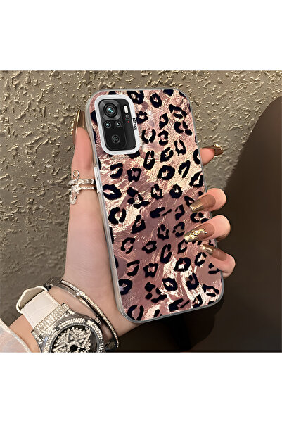 CASEVIBE Redmi Note 10 4G/Note 10S Uyumlu Leopar desenli, darbelere dayanıklı...