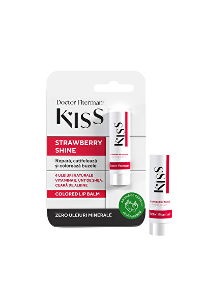Fiterman Pharma KISS ΦΡΑΟΥΛΑ ΣΤΡΑΪΒΕΡΙ ΣΑΪΝ λιπ μπαλμ x 4,5 γρ.