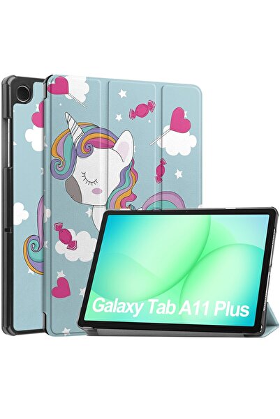 Techsuit FoldPro - Samsung Galaxy Tab A11 Plus/ A9 Plus - Unicorn, protecție ...