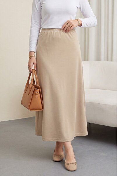 Modamorfo Araboy Jupon Astar Φούστα - Ανοιχτό Βιζόν