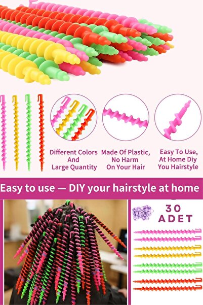 HİROS'H Slim Model Spiral Hair Curling Apparatus