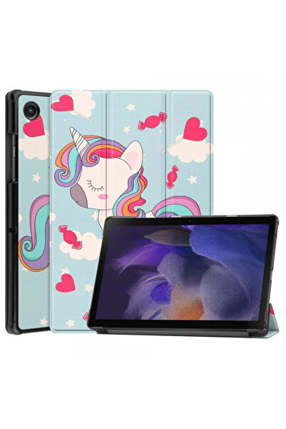 Techsuit Θήκη για Galaxy Tab A8 SM-T290, Techsuit, Θήκη Clamshell, Πολύχρωμη