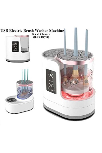 BOLREUS Electric Makeup Brush Cleaner Machine