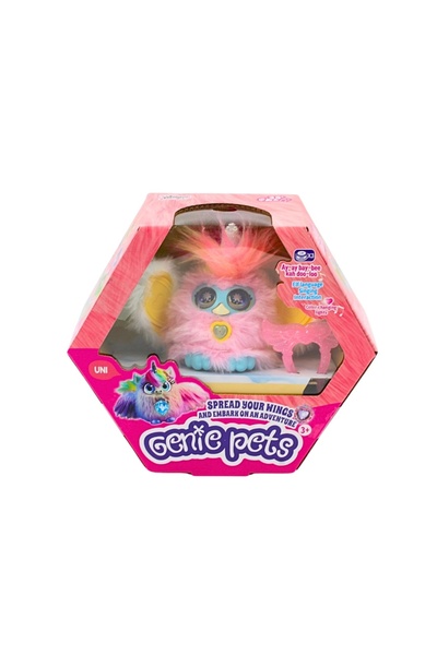 Genie Pets Διαδραστικό Παιχνίδι, Κατοικίδια Τζίνι, UNI, Πολύχρωμα Φώτα, Ήχοι ...