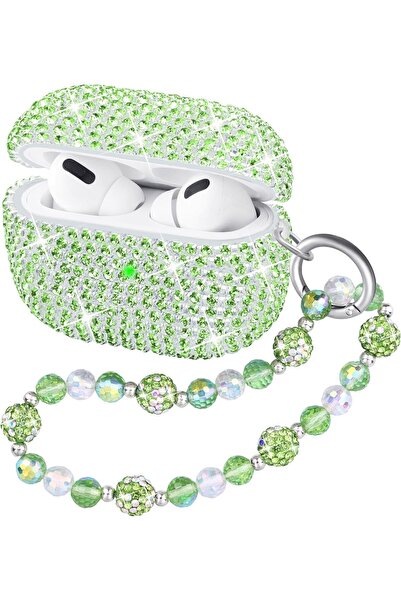 Earbuds Θήκη AirPods 3 με κρύσταλλα, αντικραδασμική προστασία, για γυναίκες, ...