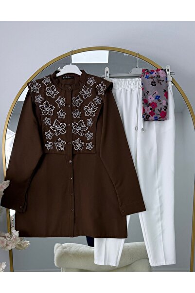 VOLT CLOTHİNG ΣΕΤ ΠΟΥΚΑΜΙΣΟ ΜΕ ΚΕΝΤΗΜΕΝΟ ΓΙΑΚΑ ΚΑΙ ΠΑΝΤΕΛΟΝΙ NERGİZ