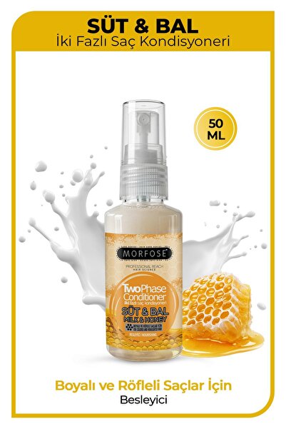 Morfose Çift Fazlı Fön Suyu Süt Bal 50 ml