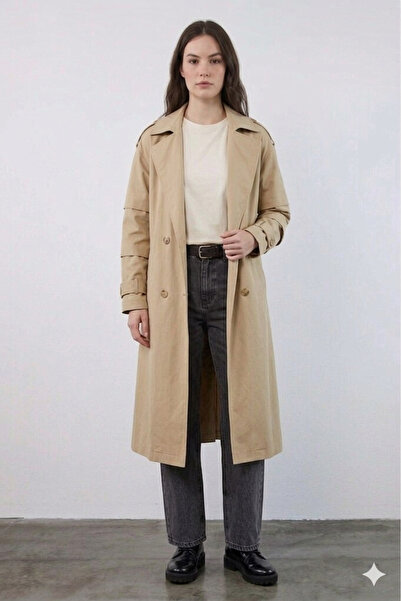 MUG collection Γυναικεία καμπαρντίνα Premium χωρίς επένδυση Oversize