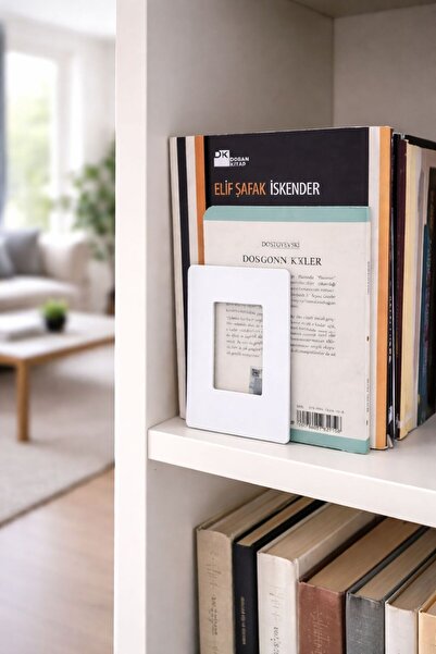 VENON 2 τεμάχια ❤️   ΛΕΥΚΟ ❤️   Ορθογώνιο Μοντέρνο ❤️ Βιβλιοθήκη Μεταλλική Βι...