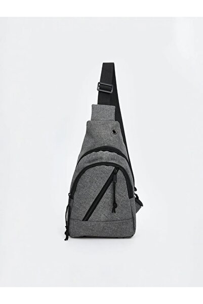 LC Waikiki Lcw Accessories Gray Multi-Compartment Men's Chest Bag