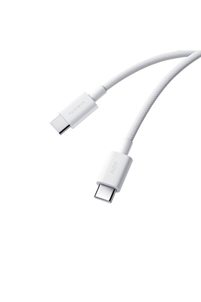 Xiaomi Xiaomi USB-C - USB-C Data and Charging Cable, 60W, 1m, White Bhr0878gl