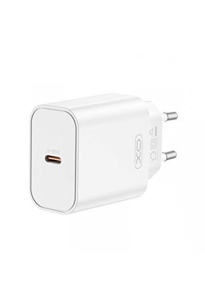 OEM XO Design Design Ce32 Φορτιστής Δικτύου, 20W, 3A, 1 X USB-C, Λευκό