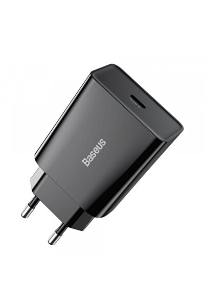 Baseus Speed ​​Network Charger, 20W, 3A, 1 X USB-C, Black Ccfs-Sn01