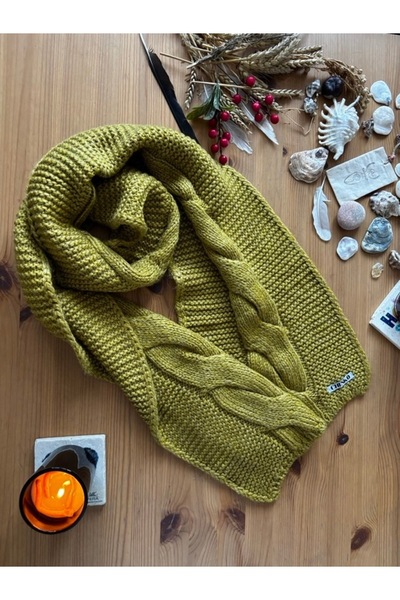 Chinko Real Wool Acrylic Blend Soft and Flowy Unisex Scarf That Wraps You in ...