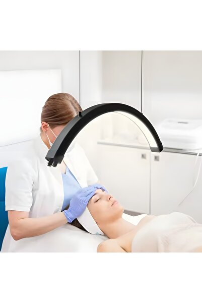 SMAYLİNG Askılı LED Kirpik Lambası Yarım Ay Lamba Salon Cilt Bakım Lambası Ku...
