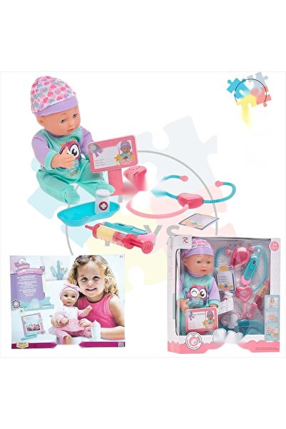 Trendbaby عروسة بتصميم واقعي مع عدة طبية كاملة من Trend Baby & Trend Kids