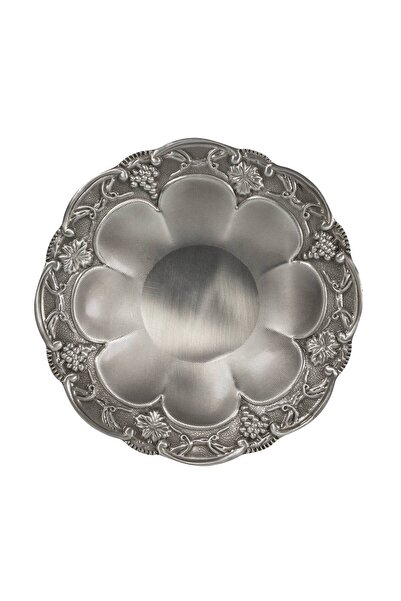 Mandala Craft Μικρό ψευδαργυρένιο μπολ φρούτων με 3 πόδια Α