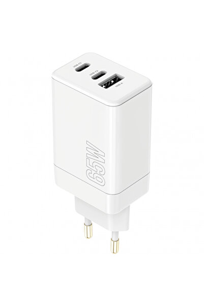 OEM MaXlife Mxtc-08-65ACC Τροφοδοτικό, 65W, 3.25A ​ ​ 1 x USB-A - 2 x USB-C, ...
