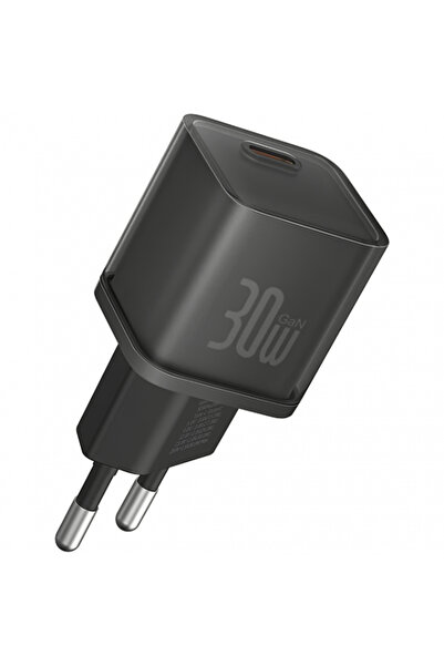 Baseus Gan5s Τροφοδοτικό, 30W, 3A, 1 X USB-C, Μαύρο P10162504113-00