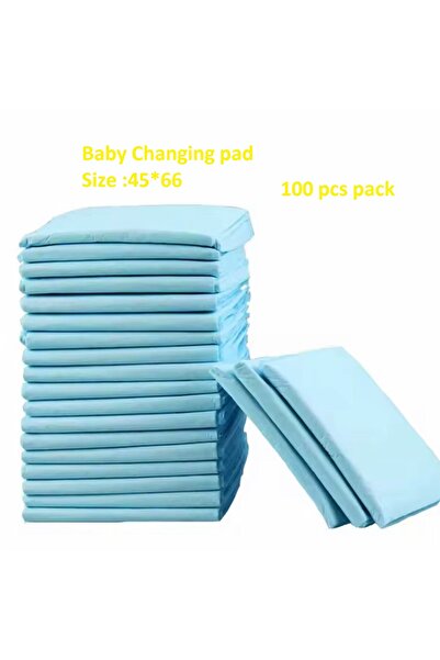 Generic 100 pcs pack 60x45cm Medium Disposable Changing Pad Leak-Proof Underp...
