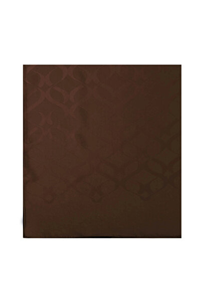 şehri şal Chain Pattern Jacquard Shawl Brown