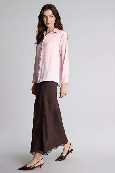 DeFacto Φούστα μάξι από ρευστό ύφασμα σε γραμμή Α H2885AX26SP