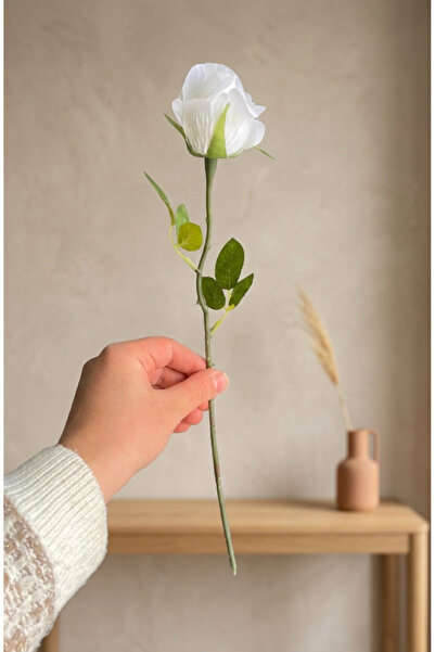 BAKBURAYA YAPAY ÇİÇEKÇİLİK 1 τεμάχιο τεχνητό μονό κλαδί με υγρή υφή 40 εκ. Λε...