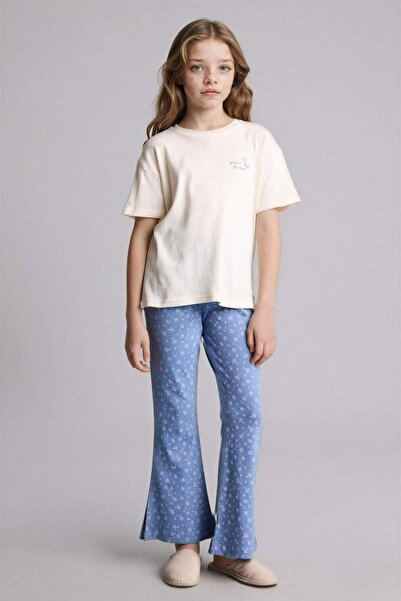 DeFacto T-Shirt Alt 2Li Pajama Set Girls H2655A826Sp