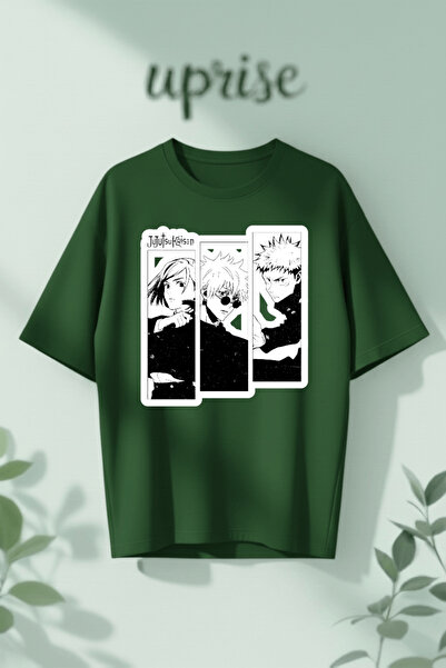 Vordevia Τζουτζούτσου Καϊζέν με τύπωμα Βαμβάκι lu oversized Μπλουζάκι