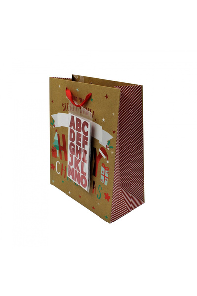 Eurowrap SDE L SECRET PERSONAL Χριστουγεννιάτικη Τσάντα Δώρου Λογοπαίγνιο