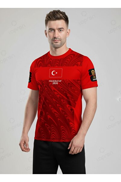 Lopron FIFA World Cup 26 Türkiye Forması - 2026 Dünya kupası Forması