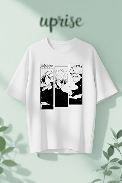 Vordevia Τζουτζούτσου Καϊζέν με τύπωμα Βαμβάκι lu oversized Μπλουζάκι