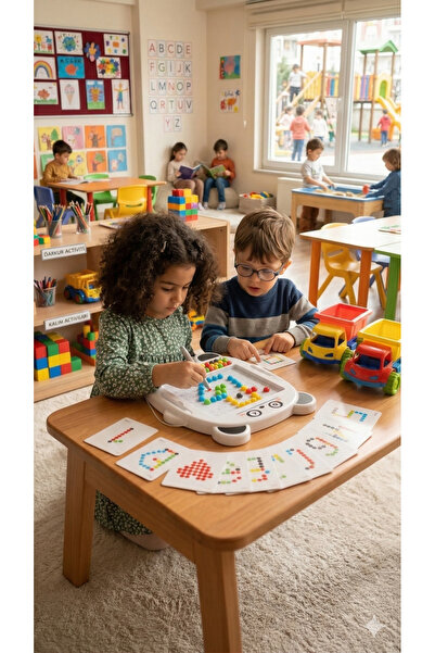toysmilla Magna Panda Manyetık Kodlama Oyuncagı Montessori Güçlü Mıknatıs Eği...