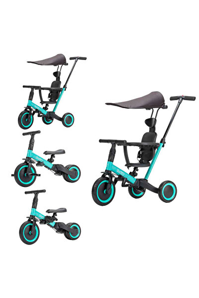 Gokidy 4in1 Rookie 3 Tekerlekli Mavi Bisiklet